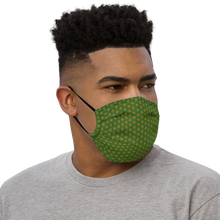 Load image into Gallery viewer, TRILLYYON - Green  - Flower Of Life Face Mask