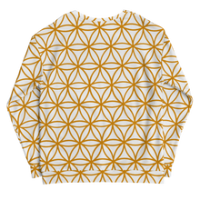 Load image into Gallery viewer, TRILLYYON - White &amp; Gold - Flower Of Life Sweatshirts