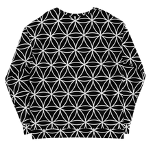 Load image into Gallery viewer, TRILLYYON - Black &amp; White - Flower Of Life Sweatshirt