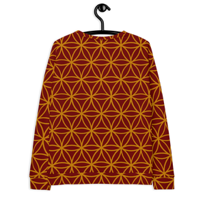 TRILLYYON - Red  - Flower Of Life Sweatshirt