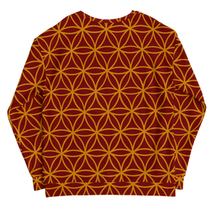 TRILLYYON - Red  - Flower Of Life Sweatshirt