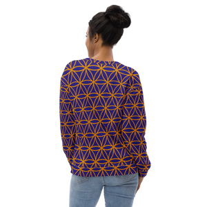 TRILLYYON - Blue  - Flower Of Life Sweatshirt