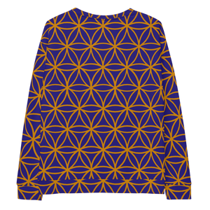 TRILLYYON - Blue  - Flower Of Life Sweatshirt
