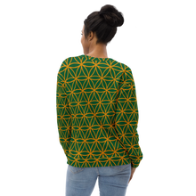 Load image into Gallery viewer, TRILLYYON - Green  - Flower Of Life Sweatshirt