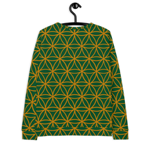 Load image into Gallery viewer, TRILLYYON - Green  - Flower Of Life Sweatshirt