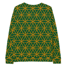Load image into Gallery viewer, TRILLYYON - Green  - Flower Of Life Sweatshirt