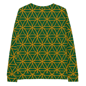 TRILLYYON - Green  - Flower Of Life Sweatshirt