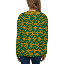 Load image into Gallery viewer, TRILLYYON - Green  - Flower Of Life Sweatshirt