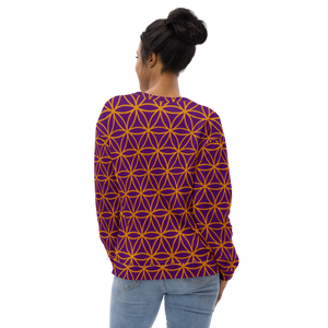 TRILLYYON - Purple  - Flower Of Life Sweatshirt
