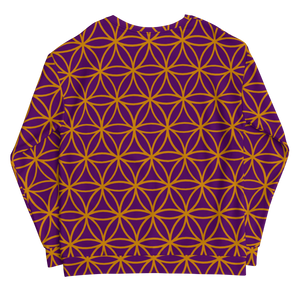 TRILLYYON - Purple  - Flower Of Life Sweatshirt