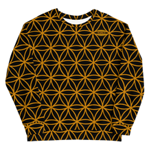 Load image into Gallery viewer, TRILLYYON - Black &amp; Gold - Flower Of Life Sweatshirt