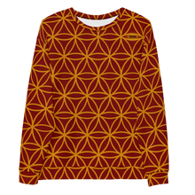 Load image into Gallery viewer, TRILLYYON - Red  - Flower Of Life Sweatshirt