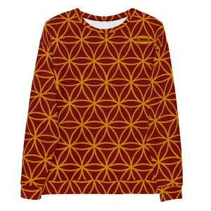 TRILLYYON - Red  - Flower Of Life Sweatshirt