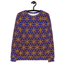 Load image into Gallery viewer, TRILLYYON - Blue  - Flower Of Life Sweatshirt