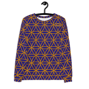 TRILLYYON - Blue  - Flower Of Life Sweatshirt