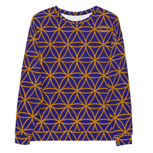 Load image into Gallery viewer, TRILLYYON - Blue  - Flower Of Life Sweatshirt