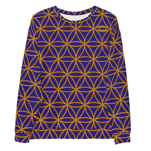 TRILLYYON - Blue  - Flower Of Life Sweatshirt