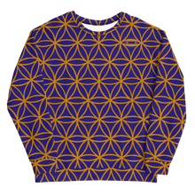 Load image into Gallery viewer, TRILLYYON - Blue  - Flower Of Life Sweatshirt