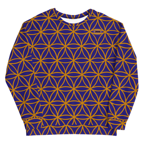 TRILLYYON - Blue  - Flower Of Life Sweatshirt