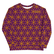 Load image into Gallery viewer, TRILLYYON - Purple  - Flower Of Life Sweatshirt