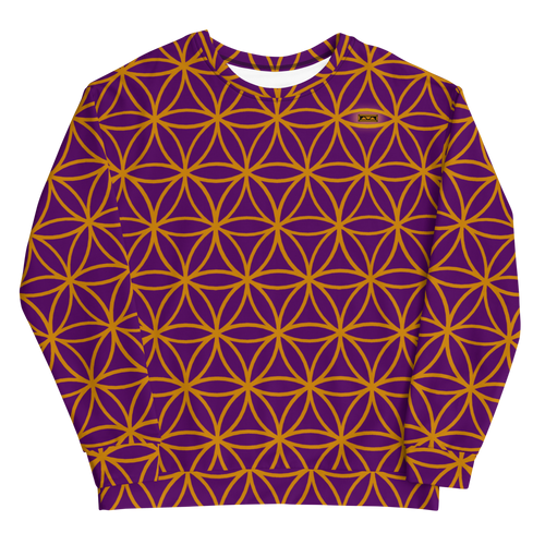 TRILLYYON - Purple  - Flower Of Life Sweatshirt