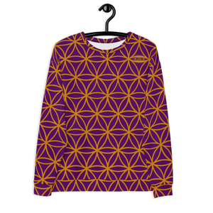 TRILLYYON - Purple  - Flower Of Life Sweatshirt