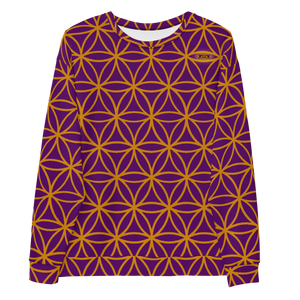 TRILLYYON - Purple  - Flower Of Life Sweatshirt
