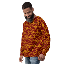 Load image into Gallery viewer, TRILLYYON - Red  - Flower Of Life Sweatshirt