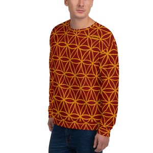 TRILLYYON - Red  - Flower Of Life Sweatshirt