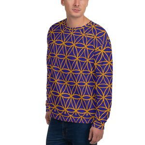 TRILLYYON - Blue  - Flower Of Life Sweatshirt