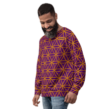 Load image into Gallery viewer, TRILLYYON - Purple  - Flower Of Life Sweatshirt