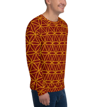 Load image into Gallery viewer, TRILLYYON - Red  - Flower Of Life Sweatshirt