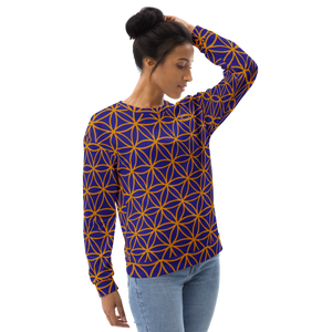 TRILLYYON - Blue  - Flower Of Life Sweatshirt
