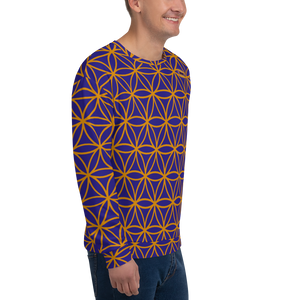 TRILLYYON - Blue  - Flower Of Life Sweatshirt