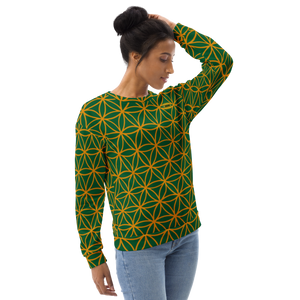 TRILLYYON - Green  - Flower Of Life Sweatshirt