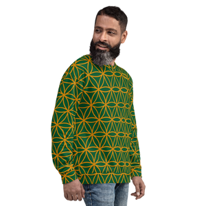 TRILLYYON - Green  - Flower Of Life Sweatshirt