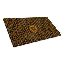 Load image into Gallery viewer, TRILLYYON - Black &amp; Gold  - Flower Of Life Gaming mouse pad