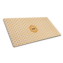 Load image into Gallery viewer, TRILLYYON - White &amp; Gold - Flower Of Life Gaming Mouse Pad