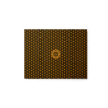 Load image into Gallery viewer, TRILLYYON - Black &amp; Gold  - Flower Of Life Metal Print