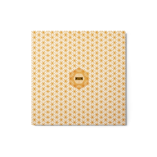 Load image into Gallery viewer, TRILLYYON - White &amp; Gold - Flower Of Life Metal Print