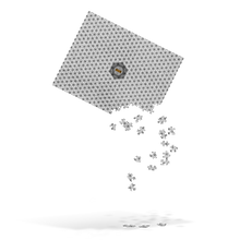 Load image into Gallery viewer, TRILLYYON - White &amp; Black - Flower Of Life Jigsaw Puzzle