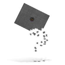 Load image into Gallery viewer, TRILLYYON - Black &amp; White  - Flower Of Life Jigsaw Puzzle