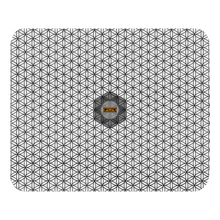 Load image into Gallery viewer, TRILLYYON - White &amp; Black - Flower Of Life Mouse Pad