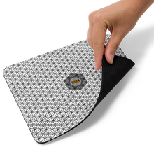 Load image into Gallery viewer, TRILLYYON - White &amp; Black - Flower Of Life Mouse Pad