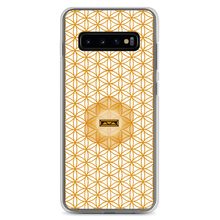 Load image into Gallery viewer, TRILLYYON - White &amp; Gold - Flower Of Life Samsung Case