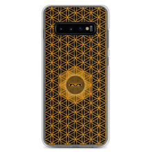 Load image into Gallery viewer, TRILLYYON - Black &amp; Gold - Flower Of Life Samsung Case
