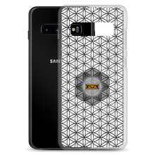 Load image into Gallery viewer, TRILLYYON - White &amp; Black - Flower Of Life Samsung Case