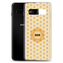 Load image into Gallery viewer, TRILLYYON - White &amp; Gold - Flower Of Life Samsung Case