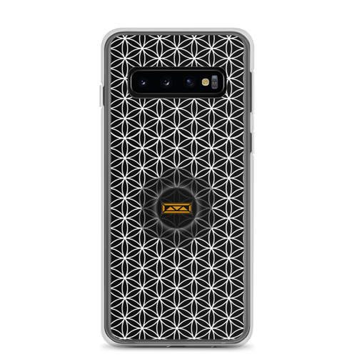 TRILLYYON - Black & White  - Flower Of LifeSamsung Case