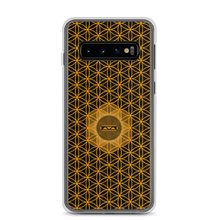 Load image into Gallery viewer, TRILLYYON - Black &amp; Gold - Flower Of Life Samsung Case